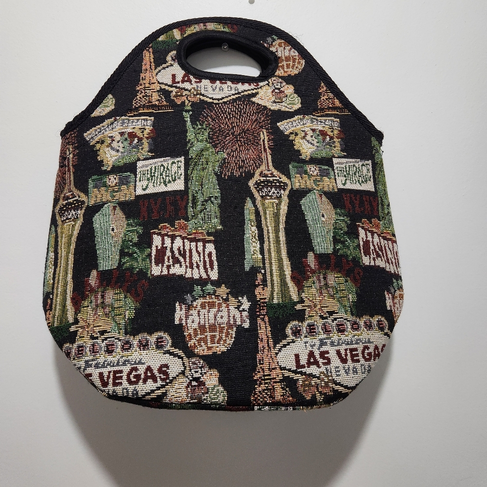 Las Vegas Themed Tote Bag